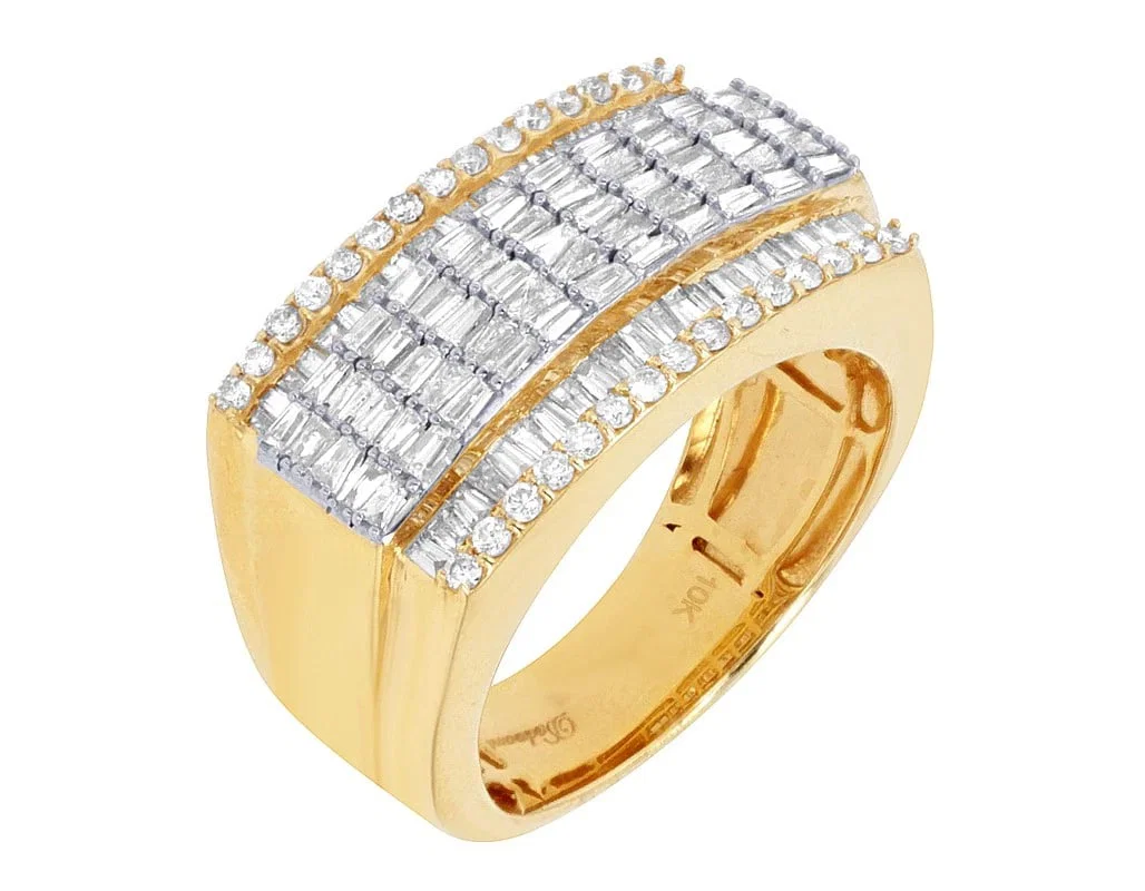BAGUETTE DIAMOND BAND RING