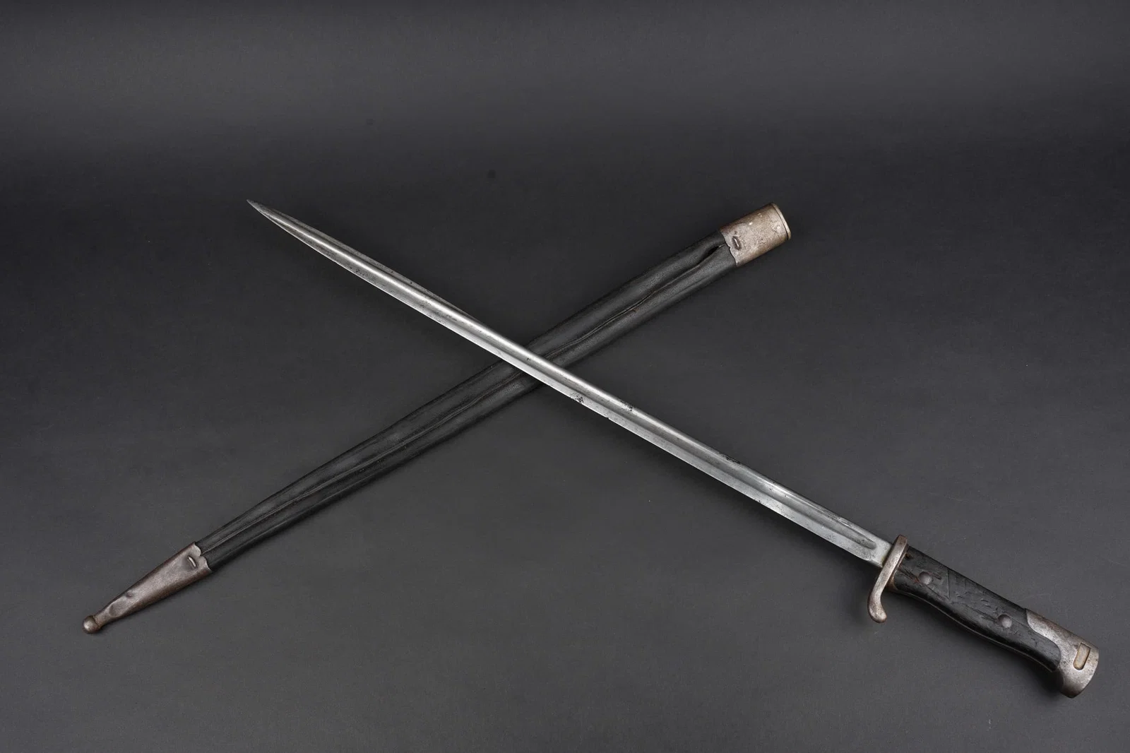 Baionnette allemande S98 export pour la Turquie. German Seitengewehr 98 exported to Turkey.