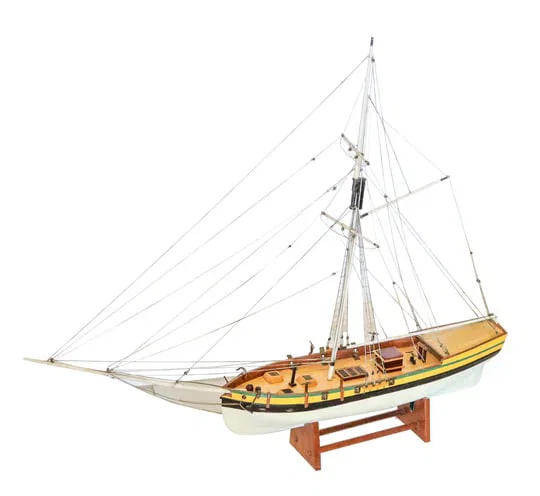 BALTIMORE CLIPPER 19th Century American Magnificent Model Scale Ship In Wood