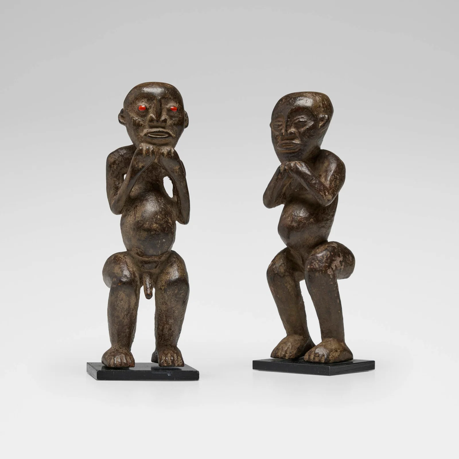 Bamum (Bamun), Rare fertility figures, pair