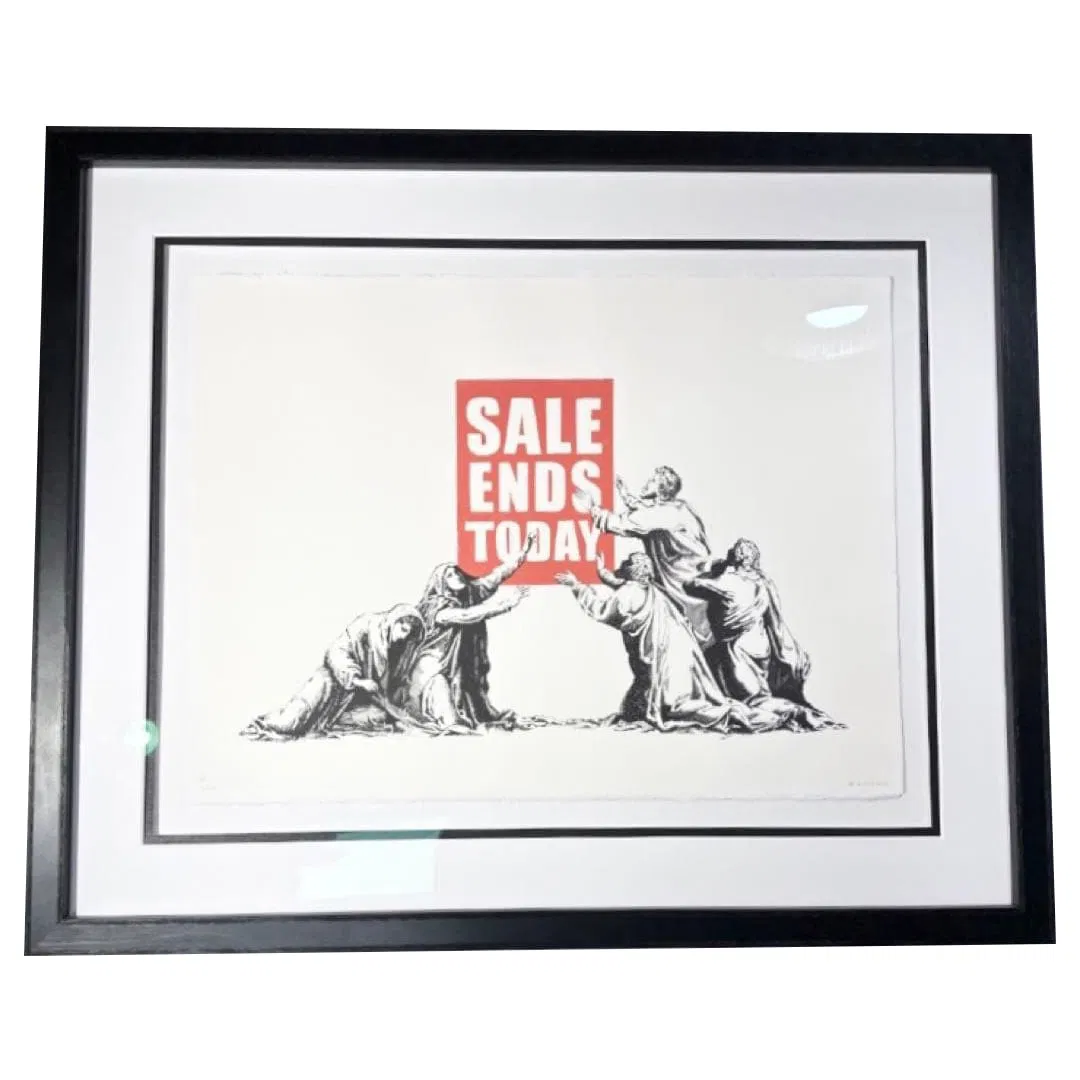 Banksy – Sale Ends V.2 (COA Included)