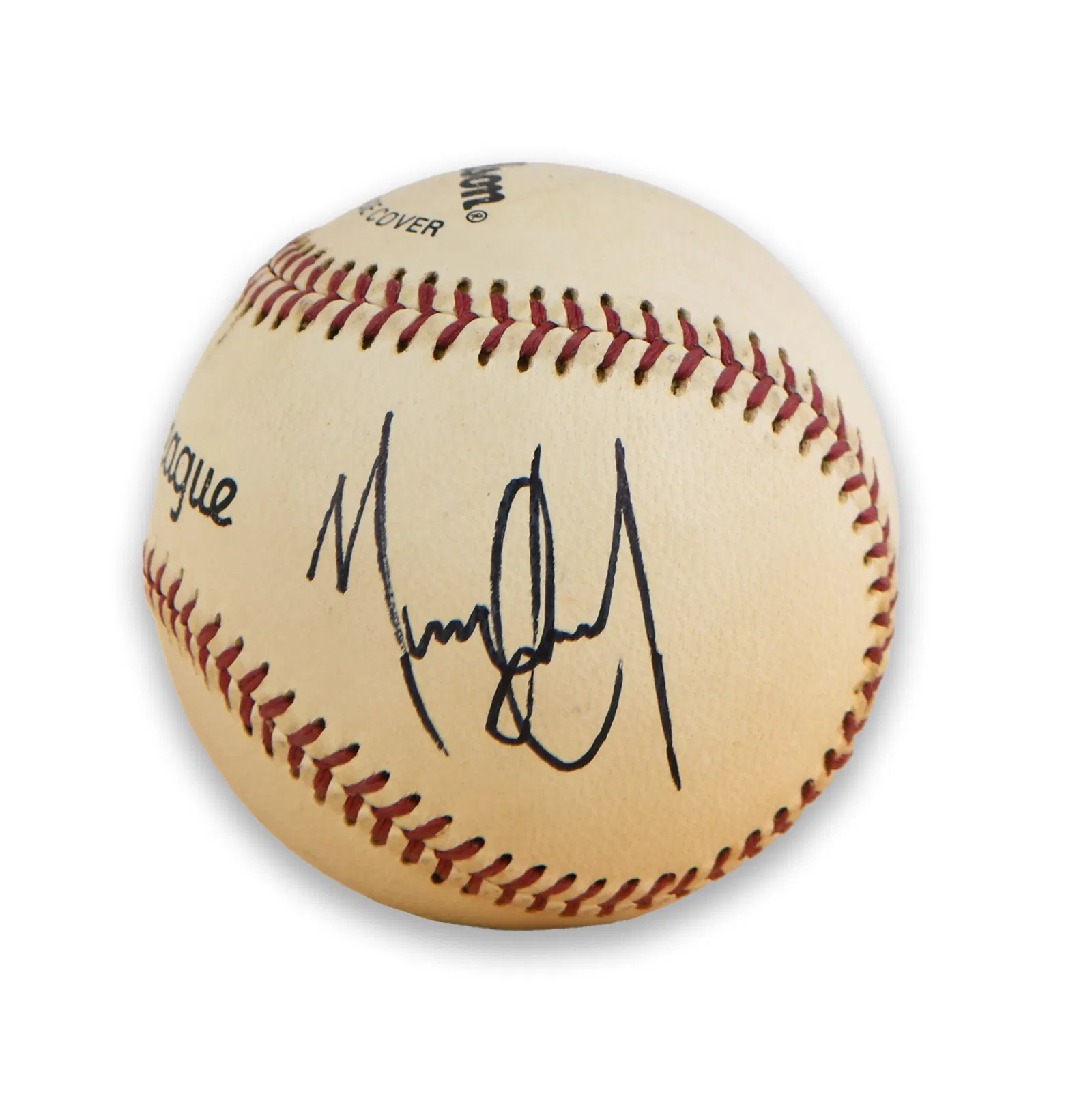 BASEBALL BEARING SIGNATURE READING 'MICHAEL JACKSON'