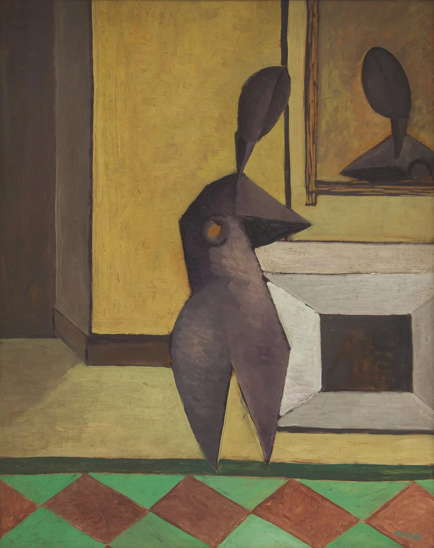 Basil Marros (Greek, 1897-1954) Reflection, c. 1930