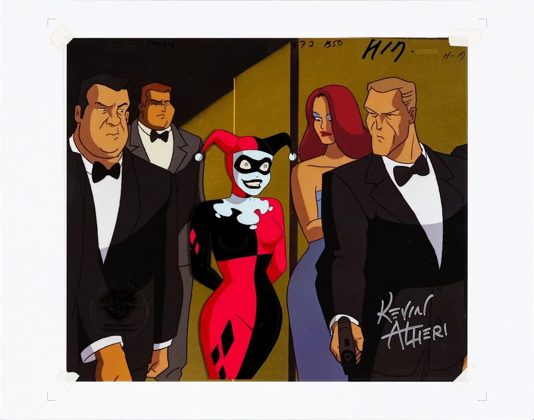 BATMAN: THE ANIMATED SERIES (1992-1995) - Kevin Altieri-Autographed Harley Quinn Original Production