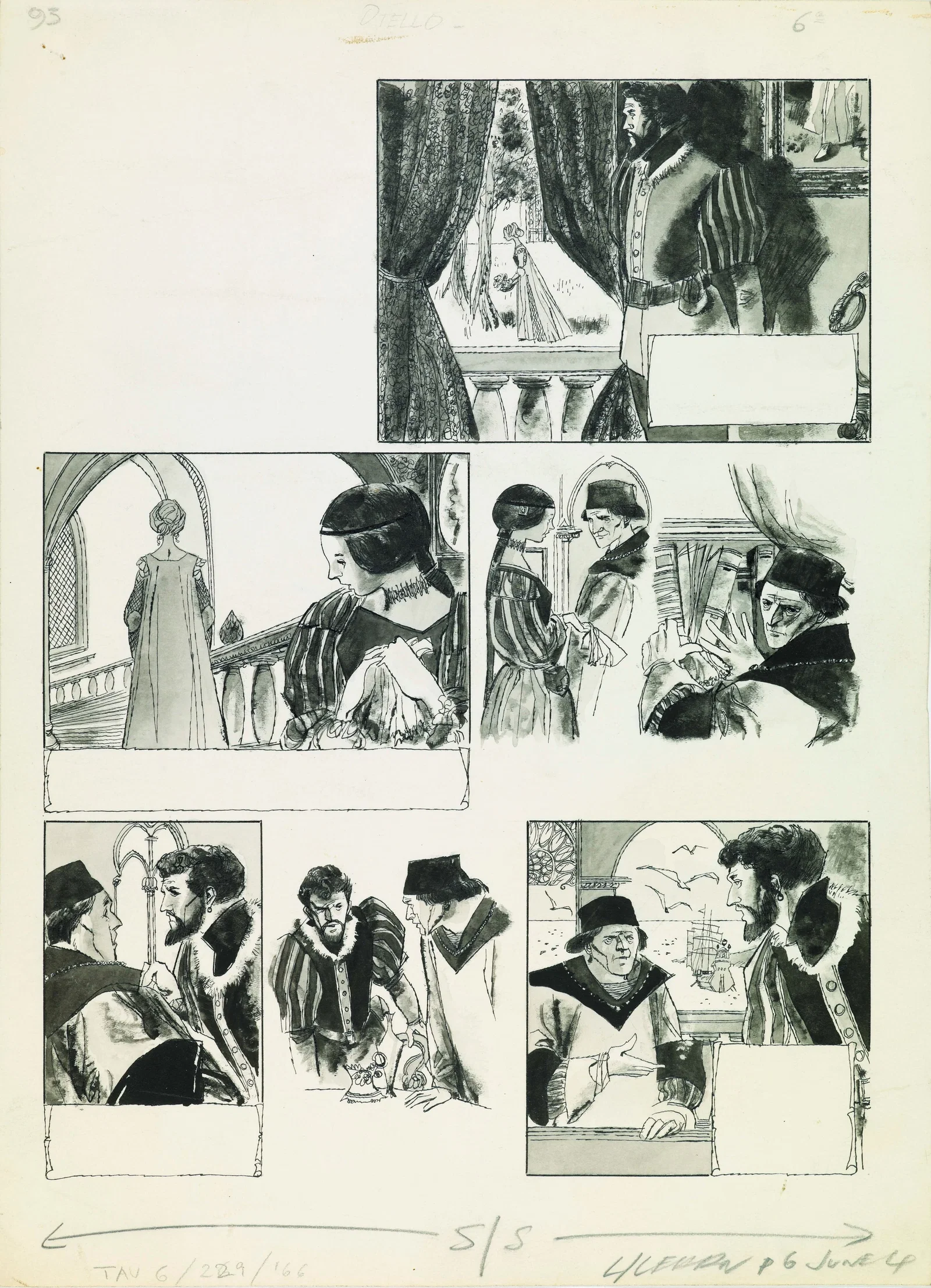 Battaglia Dino - "Othello: The Moor of Venice", 1966