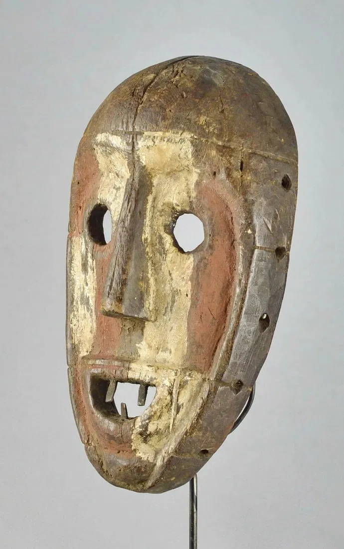 Beautifull KOMO - KUMU wood Mask Congo Drc African Tribal Art Gallery 1640
