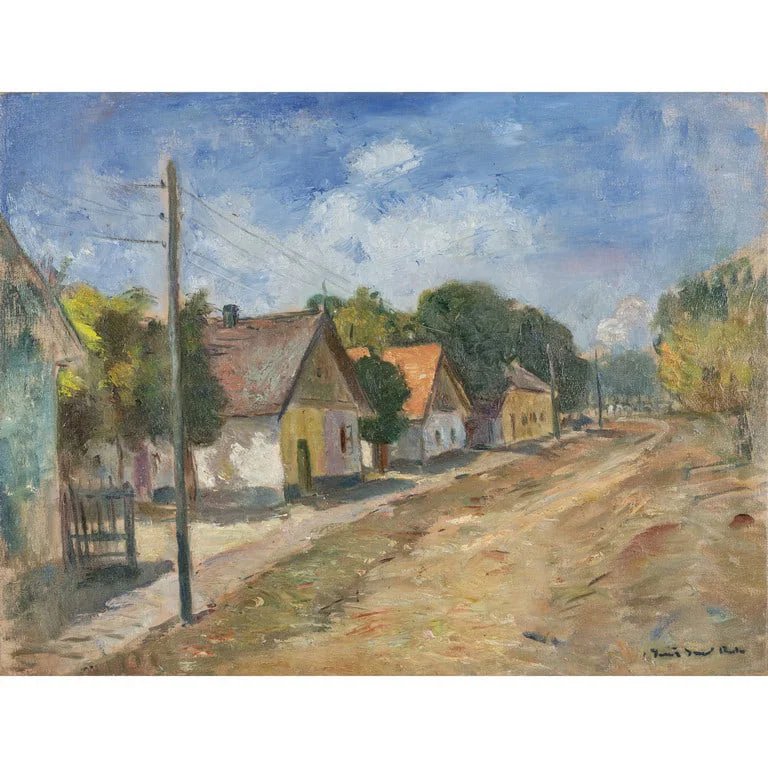 BÉLA IV?NYI GRÜNWALD (1867-1940) Paesaggio