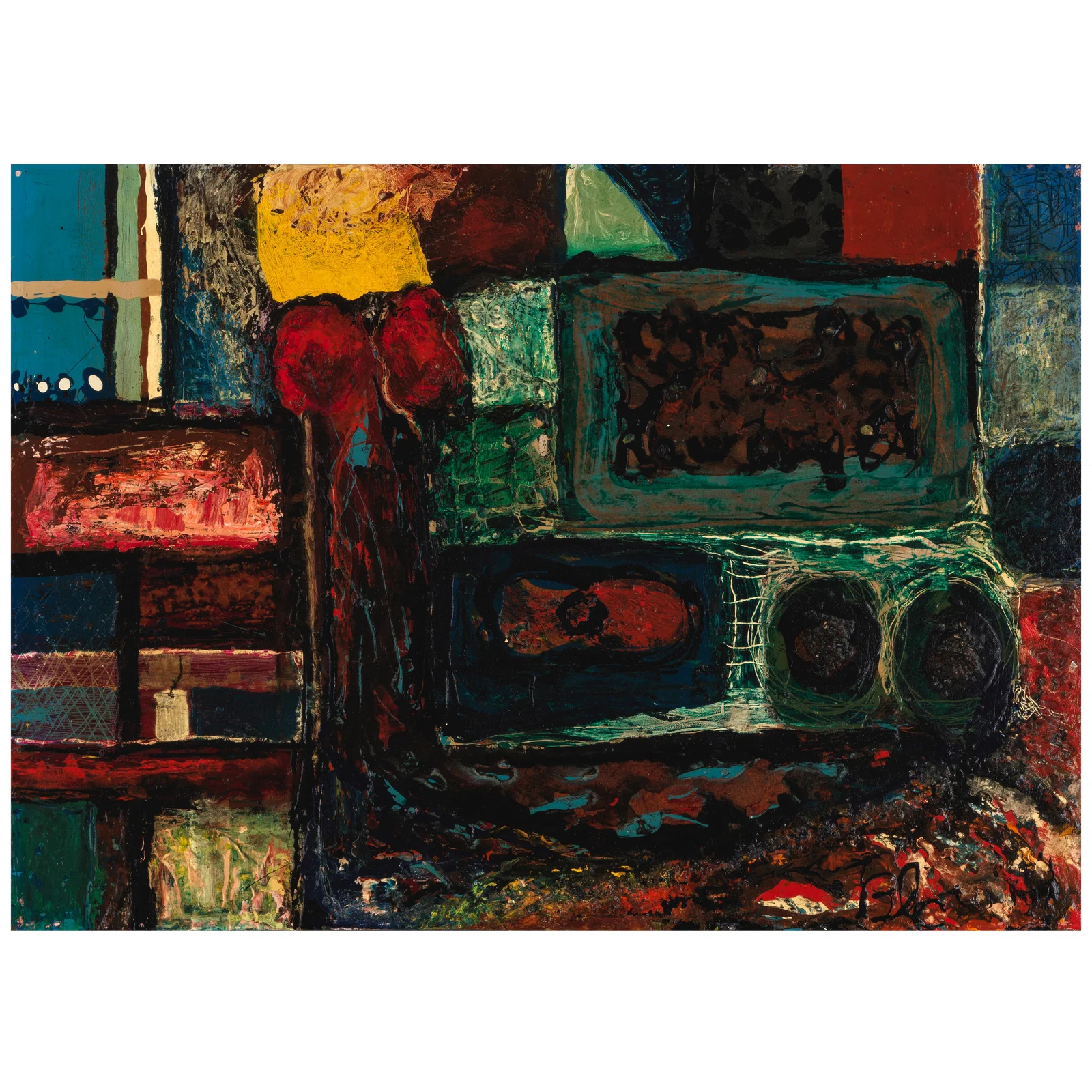 BEN CULWELL (1918-1992) Mill 17 x 23 3/4 in. (Painted in 1947.)