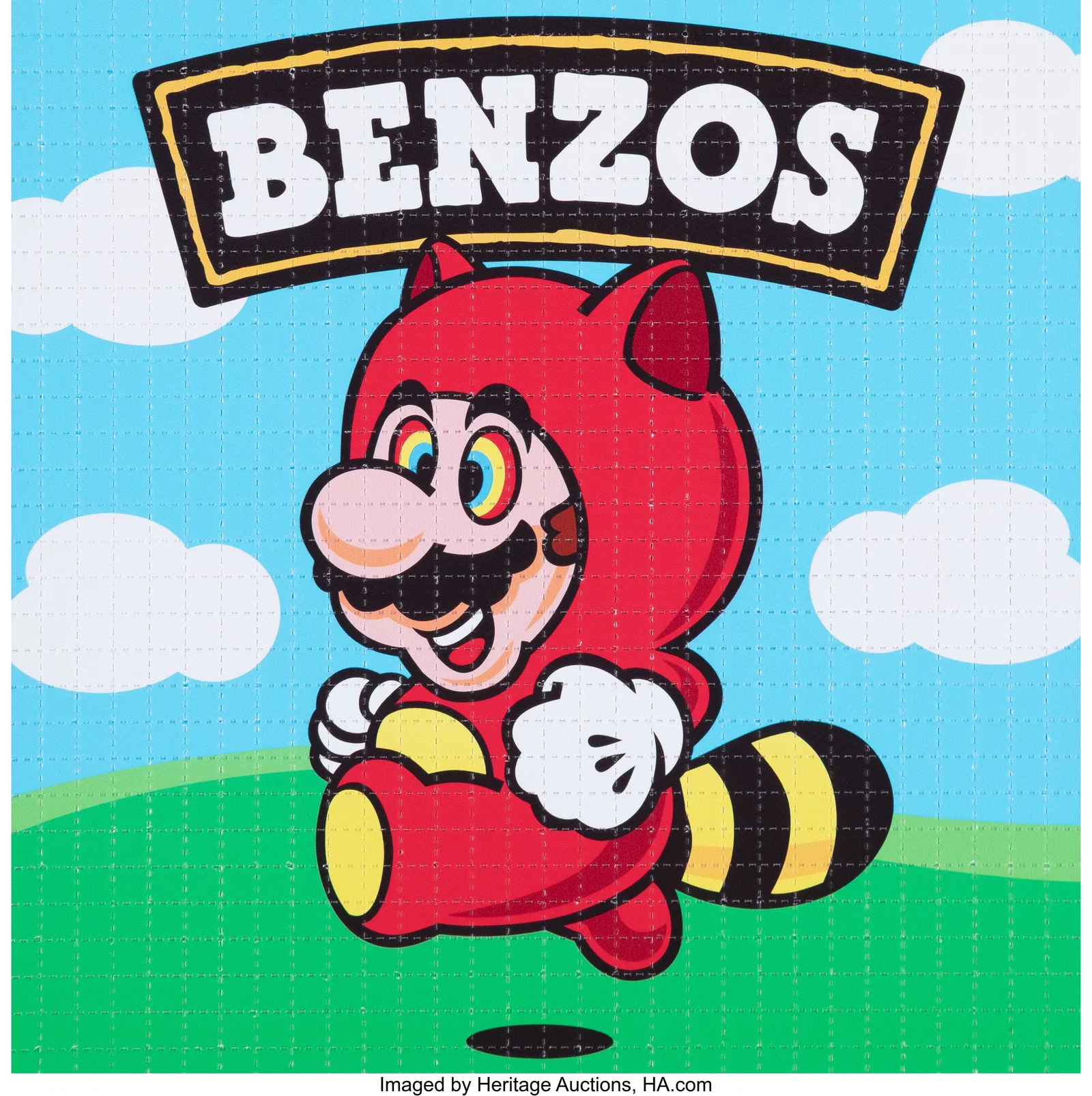 Ben Frost (b. 1975) Benzos, 2025 Archival pigmen