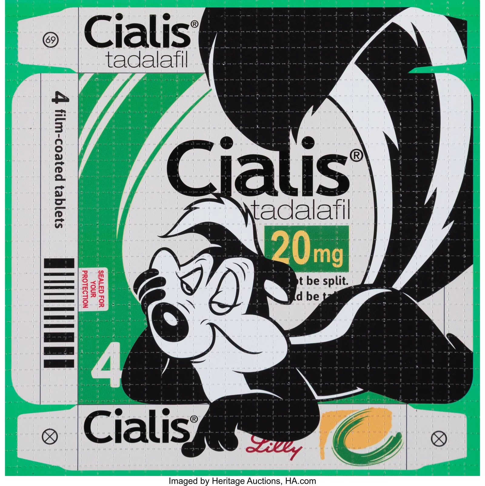 Ben Frost (b. 1975) Cialis Le Pew, 2025 Archival