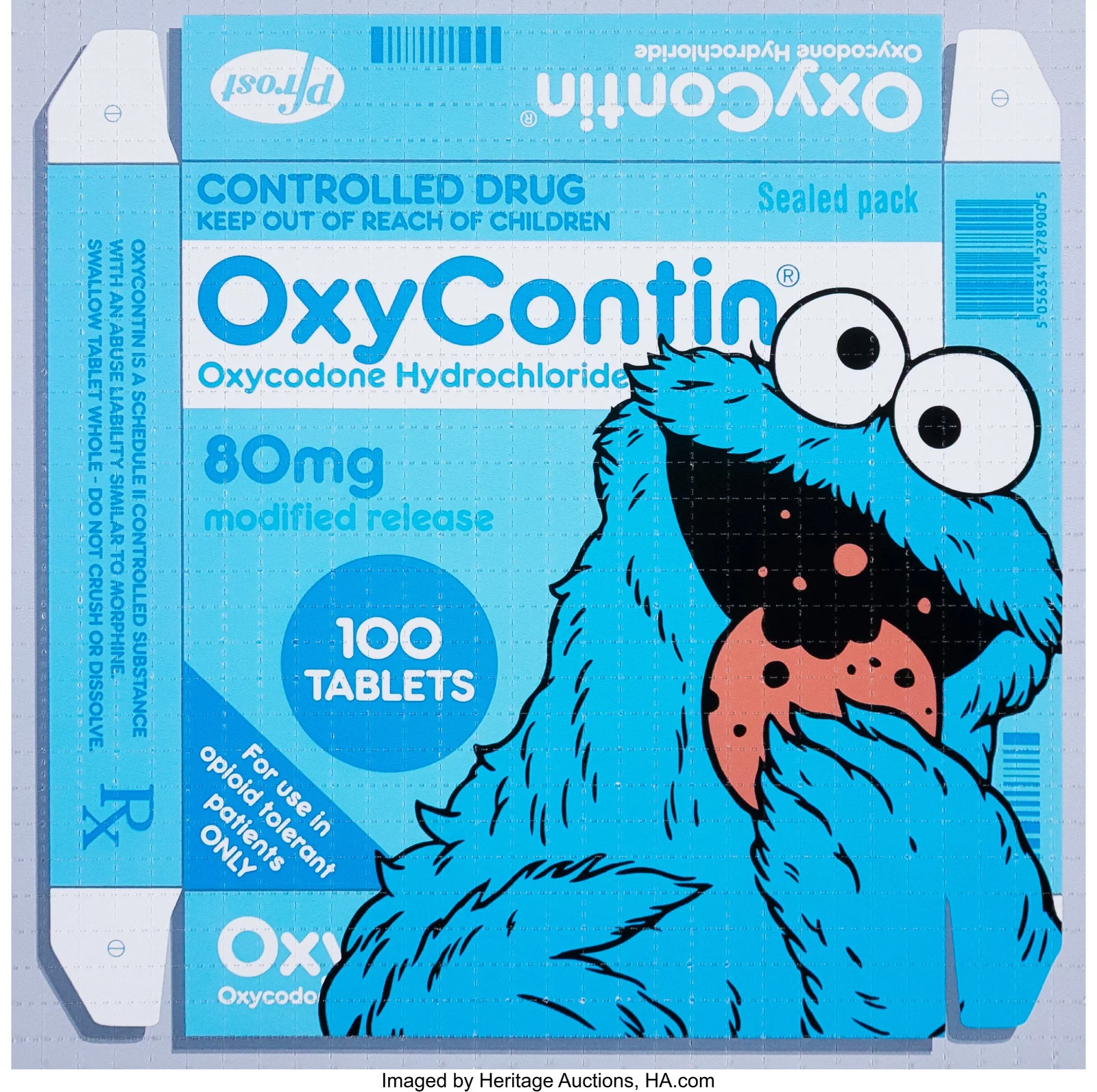 Ben Frost (b. 1975) OxyCookie, 2021 Archival pig