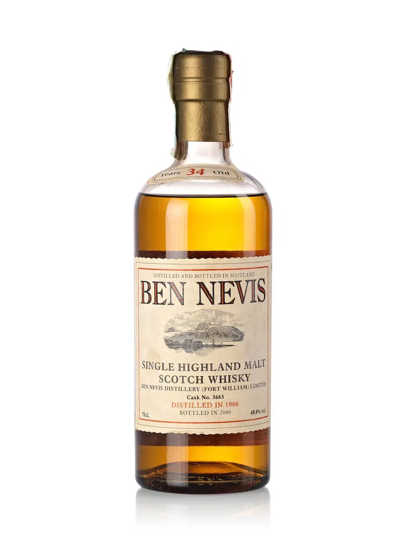 Ben Nevis 34 Year Old Cask #3663, 1966 (1x 700ml)