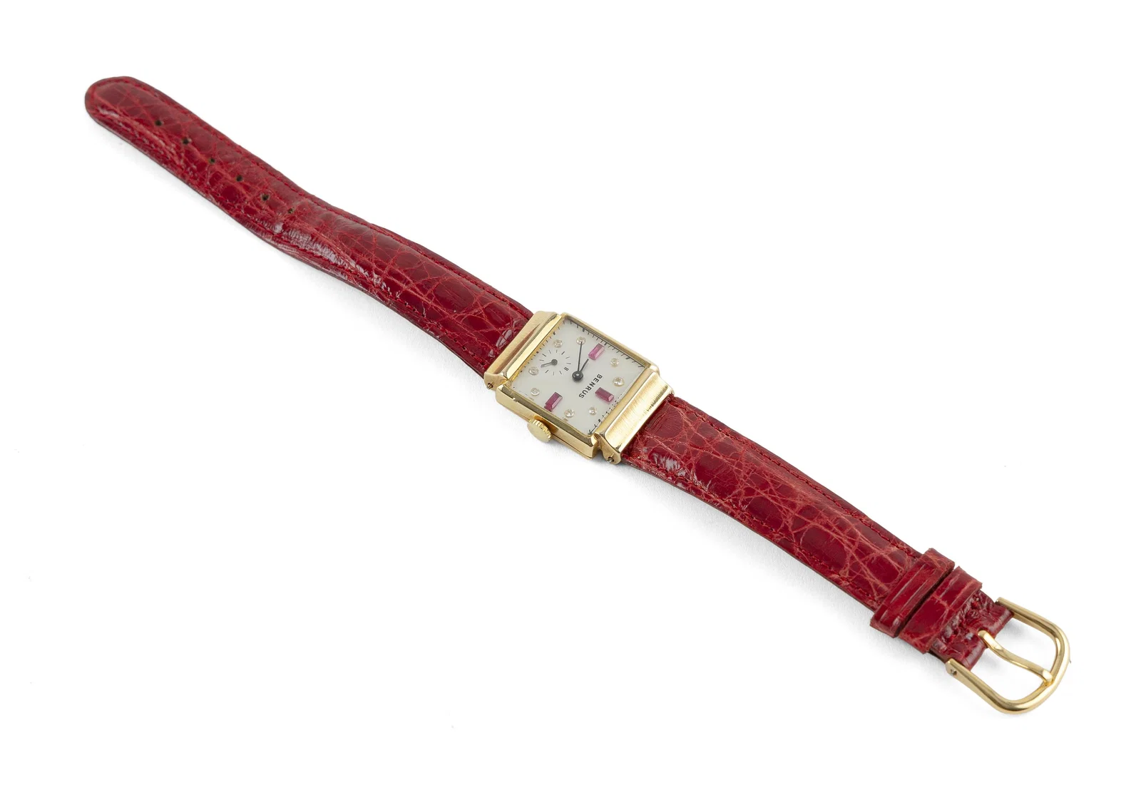 BENRUS 14KT YELLOW GOLD WATCH