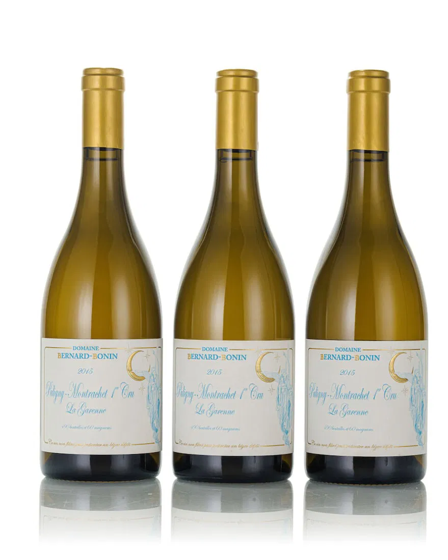 Bernard Bonin Puligny Montrachet La Garenne, 2015 (3x 750ml)
