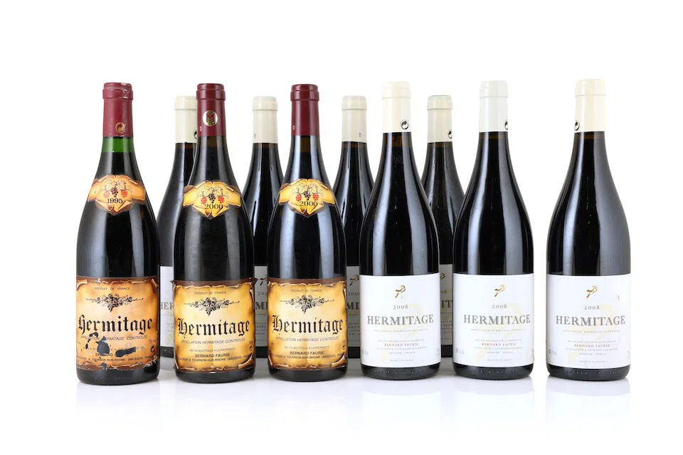 Bernard Faurie, Hermitage, 1995 (1 x 750ml) Bernard Faurie, Hermitage, 2000 (2 x 750ml) Bernar...