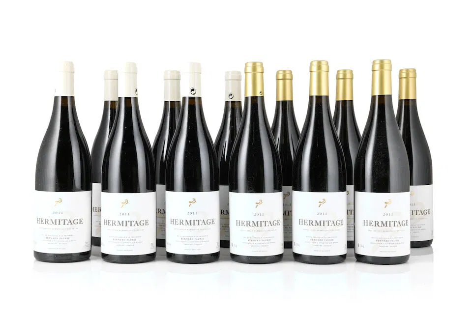 Bernard Faurie, Hermitage 'Gold Capsule', 2011 (6 x 750ml) Bernard Faurie, Hermitage 'Cream C...