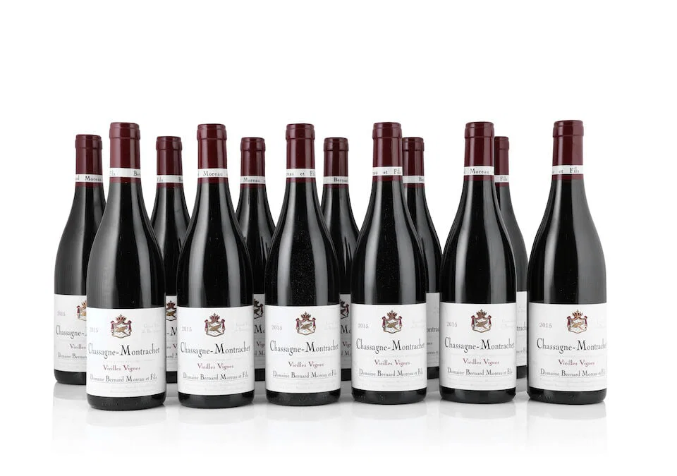 Bernard Moreau et Fils, Chassagne-Montrachet Rouge Vieilles Vignes, 2015 (12 x 750ml)