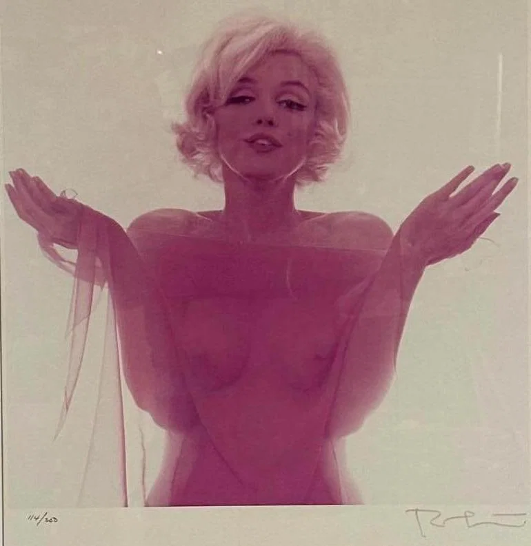 BERT STERN MARILYN MONROE "THE LAST SITTING" PHOTOGRAPH SIGNED 114/250