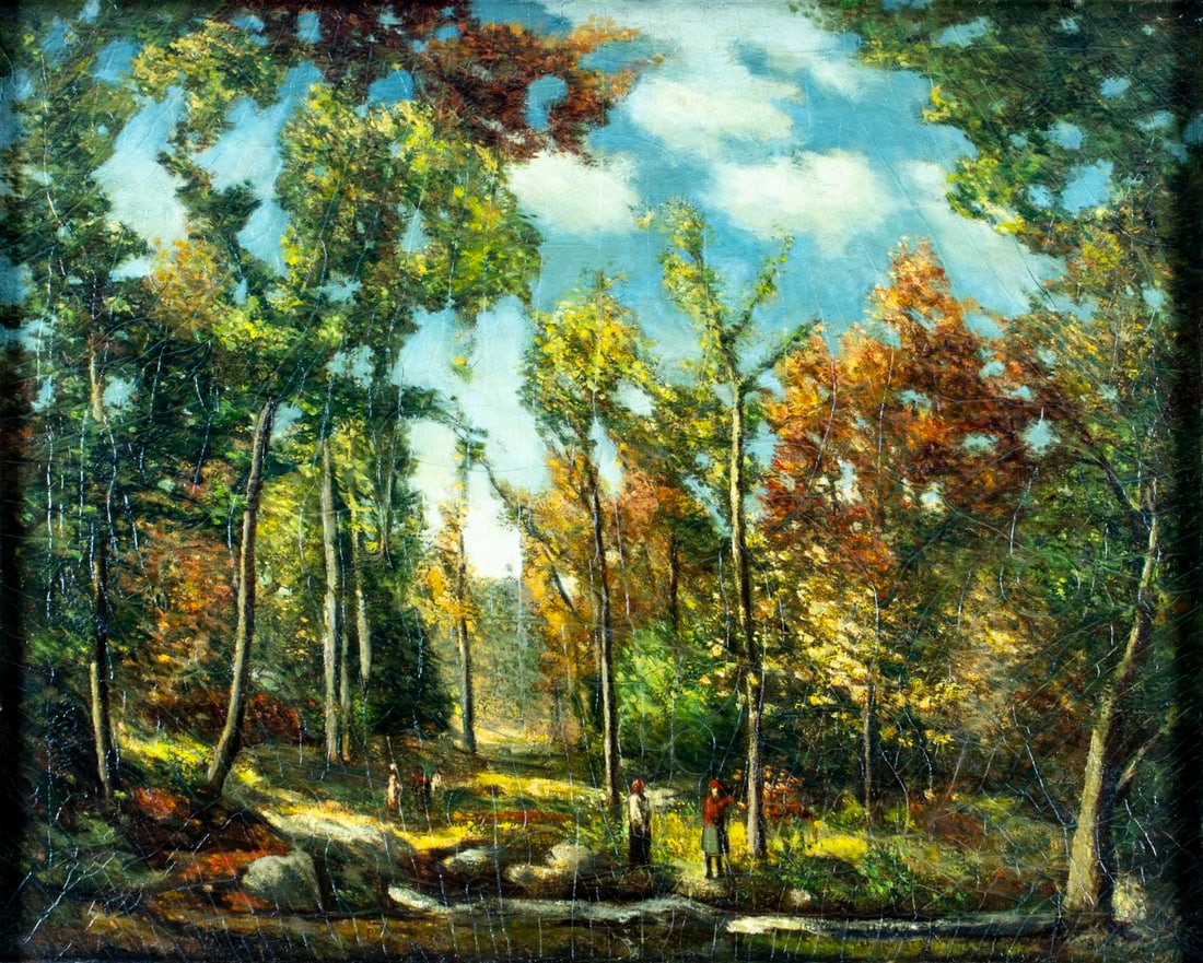 Bertus Pietersz (NH,Dutch,1869-1938) oil painting antique