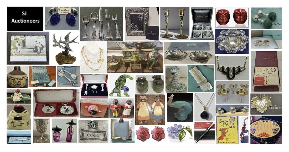 BID NOW! Black Americana, Jewelry, Silver, and Toys