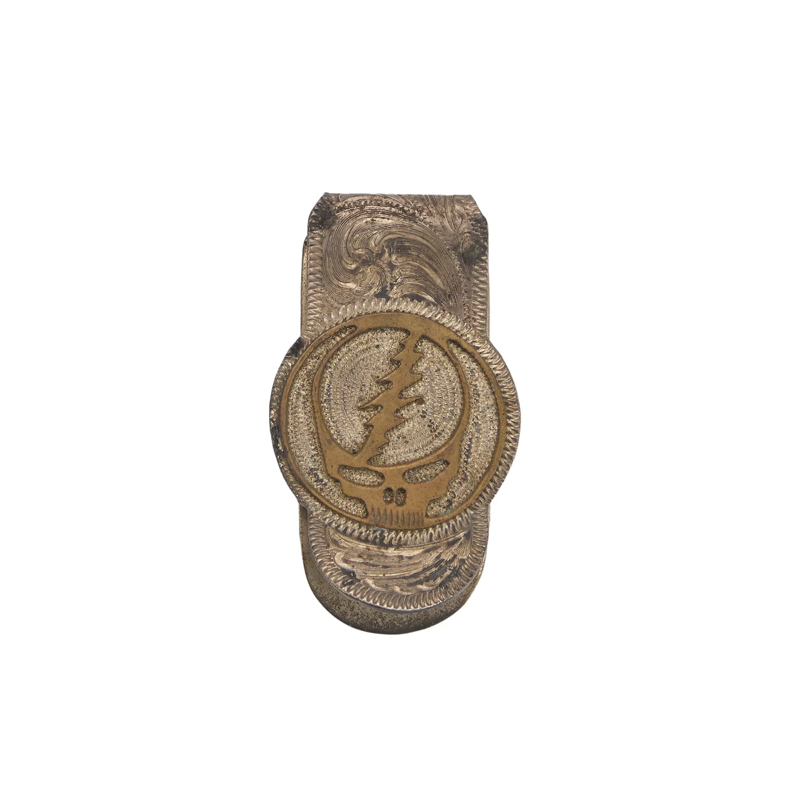 "Big Steve" Parish | Sterling Silver Grateful Dead "Stealie" Logo Money Clip