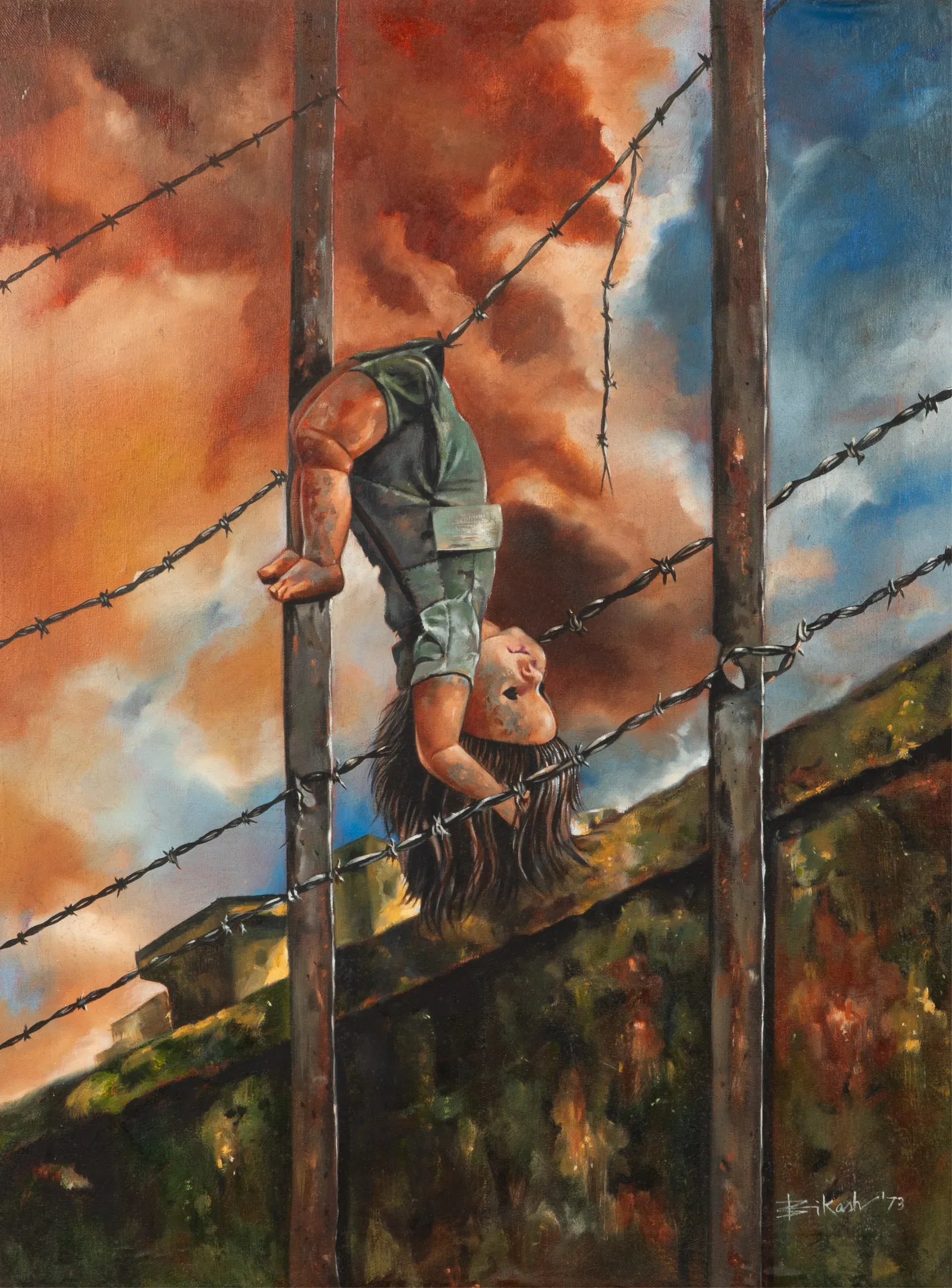 BIKASH BHATTACHARJEE (Indian, 1940-2006)