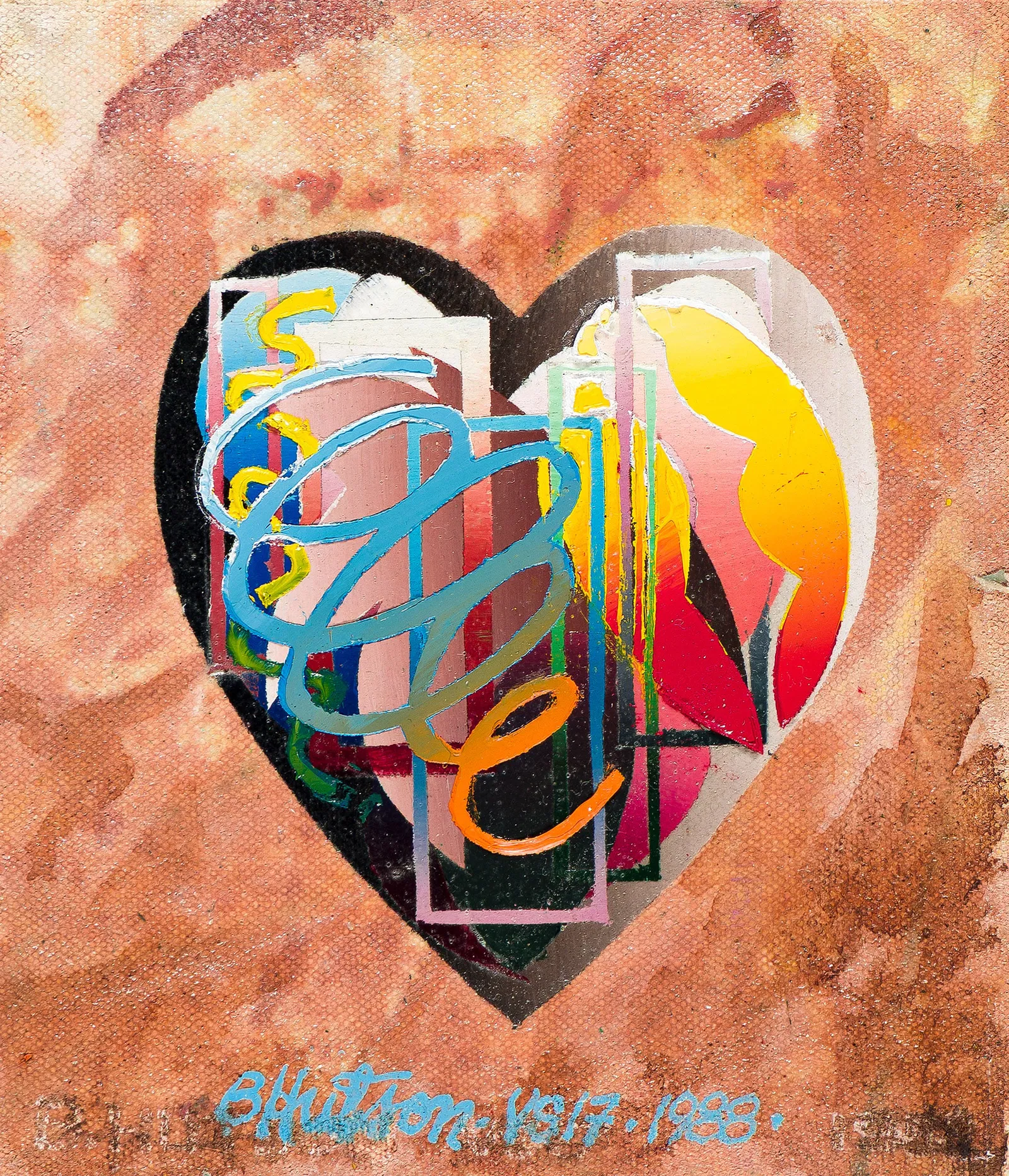 Bill Hutson, (1936-2022), Valentine Series #17, 1988.