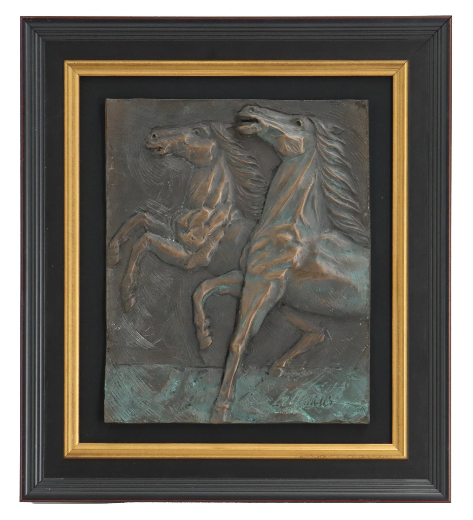 Bill Mack (Born 1944) American, Numbered and Framed Bas-Relief Sculpture