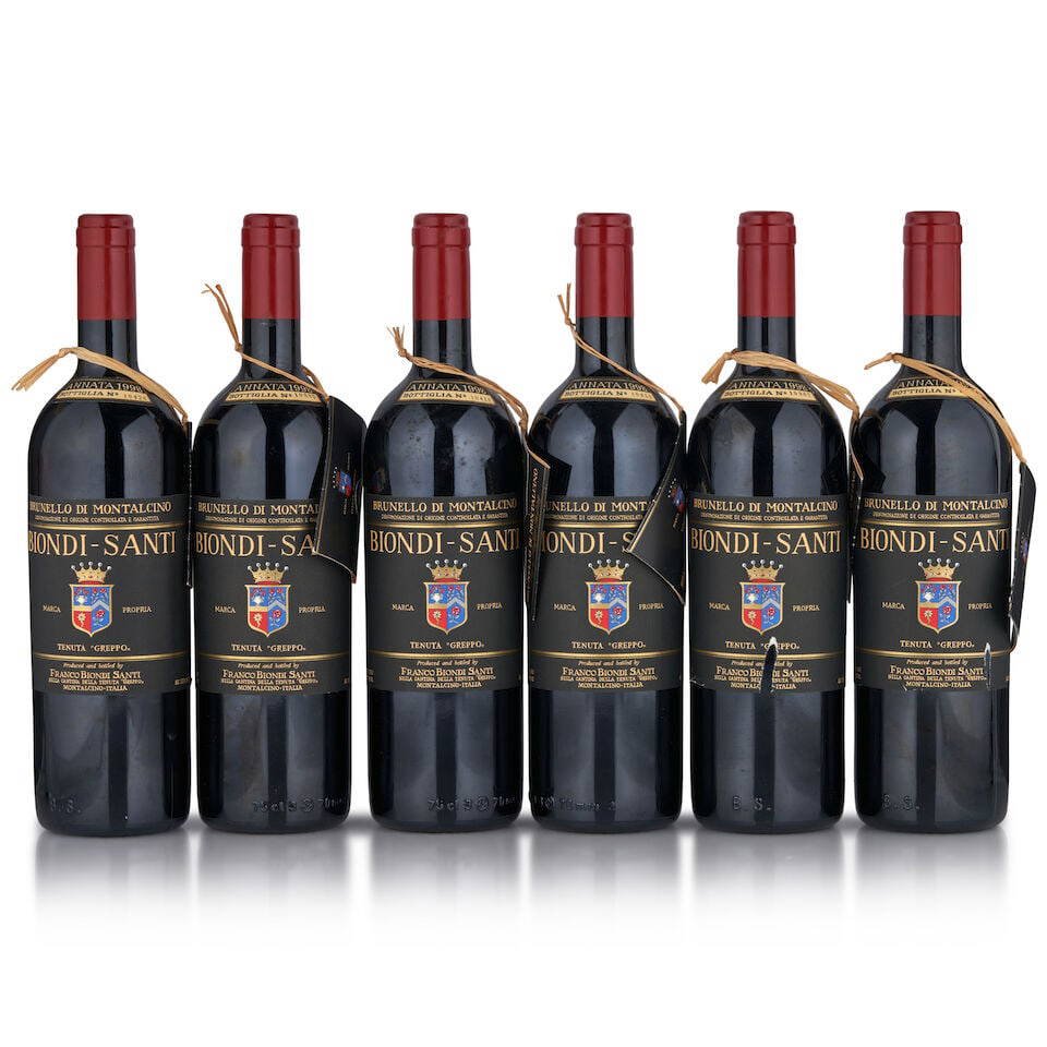Biondi Santi Brunello di Montalcino, 1998 (6 bottles, 750ml)