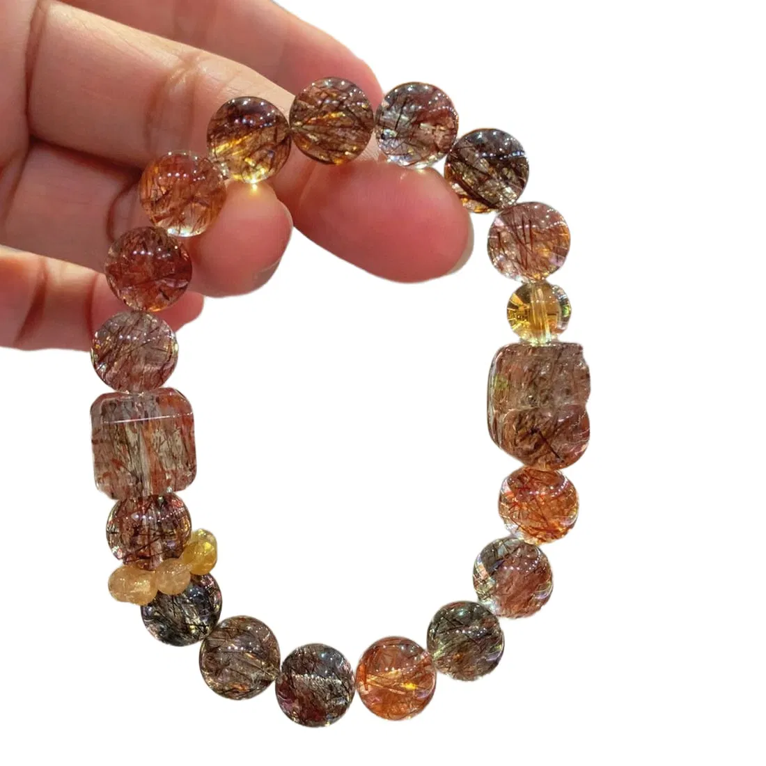 Black and gold Pixiu bracelet