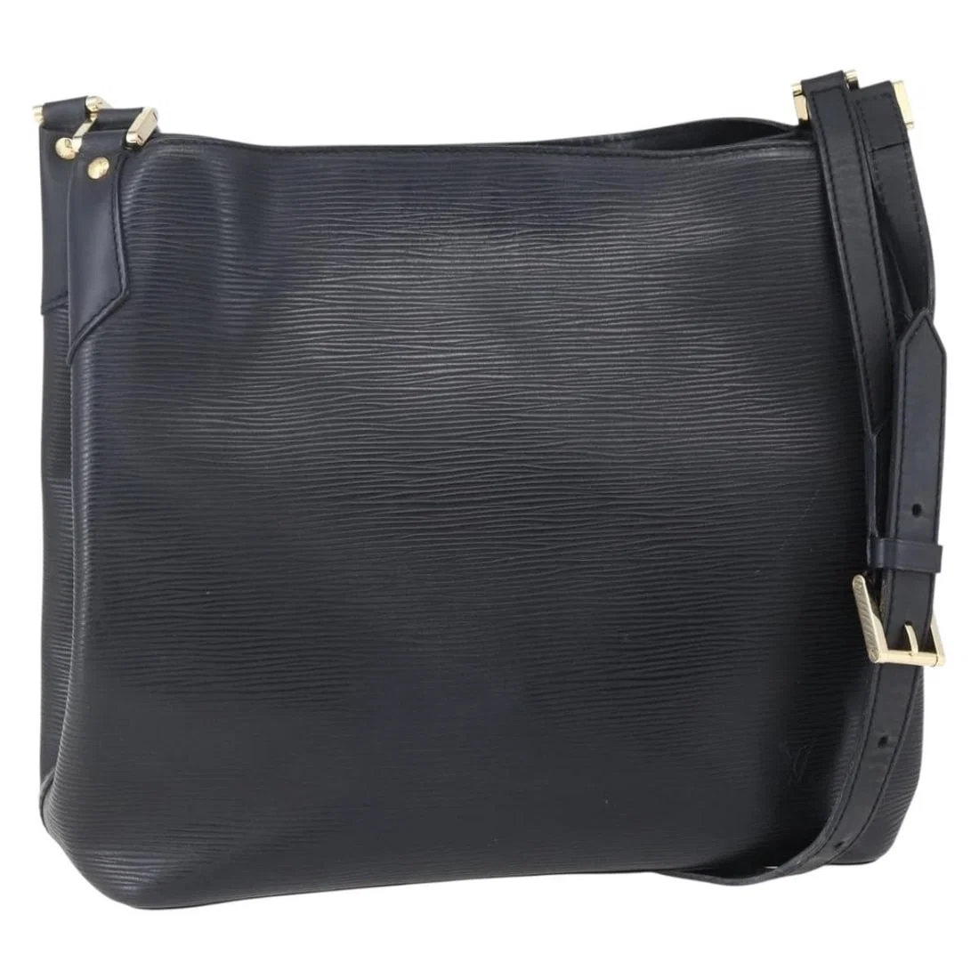 Black Epi Leather Mandara Shoulder Bag by Louis Vuitton
