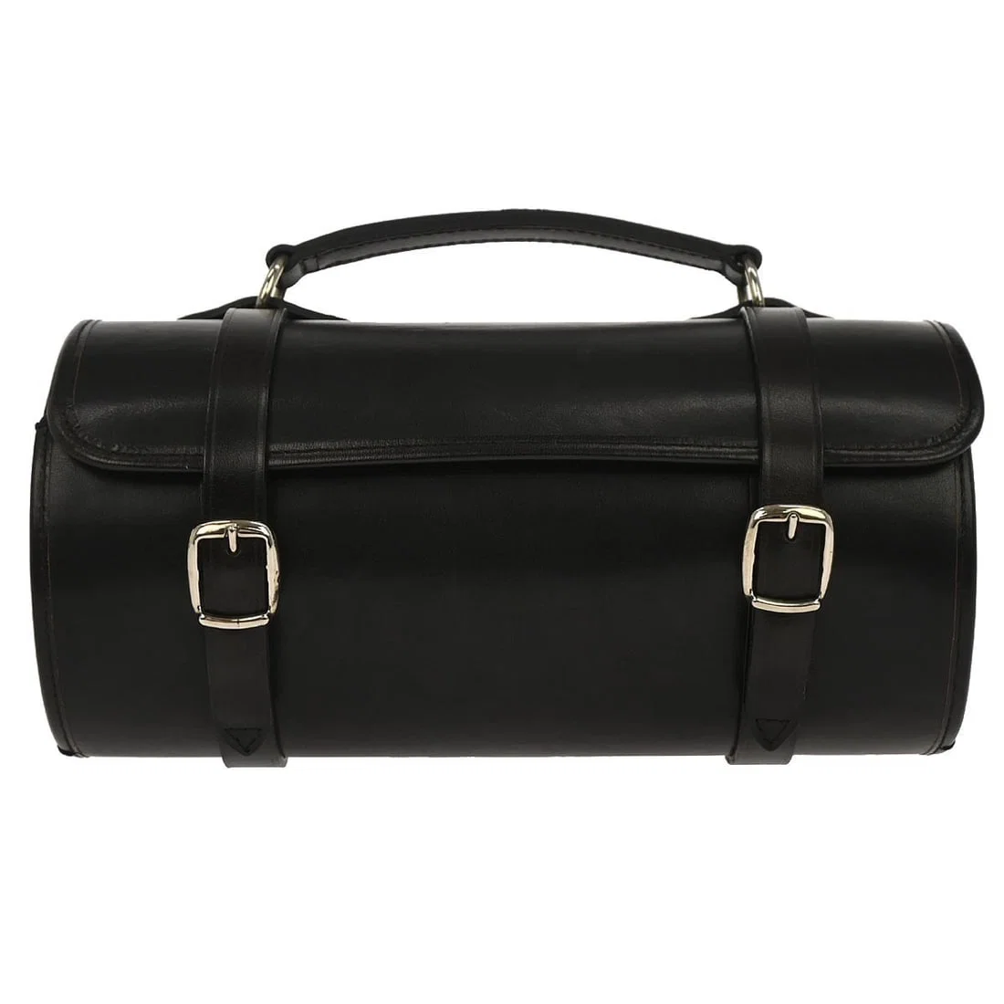 Black Quilted Calfskin Leather Top Handle Small Chanel Handbag