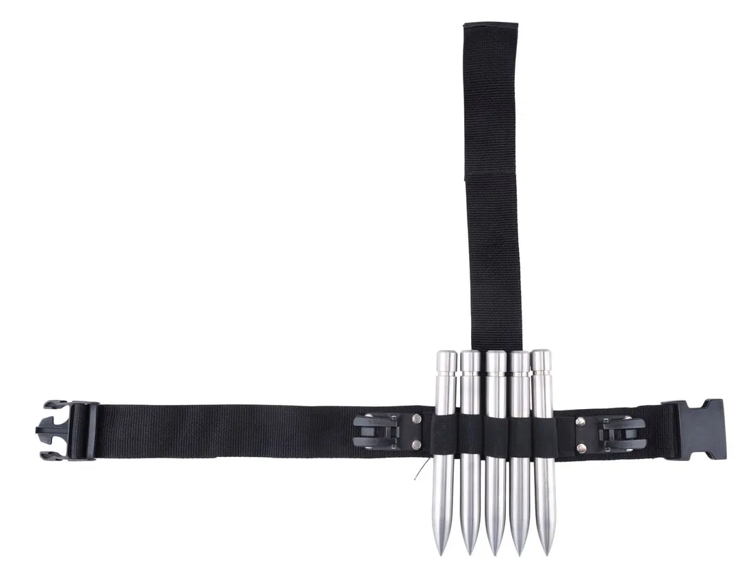 BLADE II (2002) - Blade's (Wesley Snipes) Metal Stakes and Thigh Holster