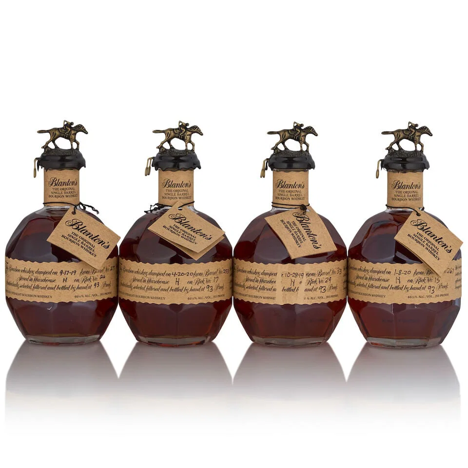 Blanton's Single Barrel (4 bottles, 750ml)