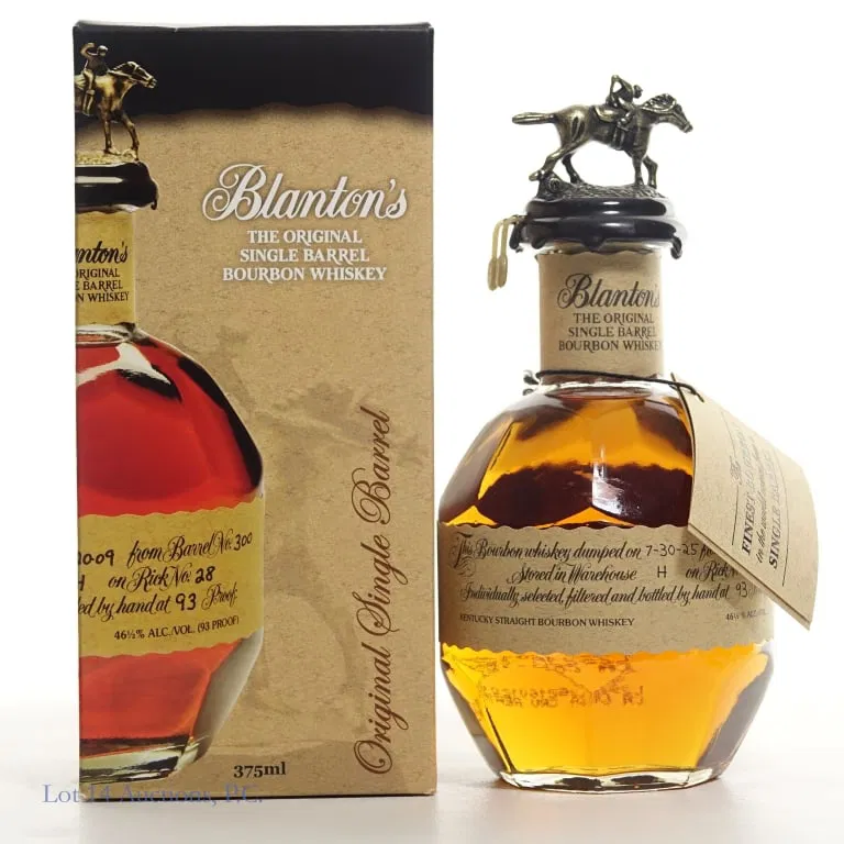 Blanton's Single Barrel Bourbon "O" 375ml