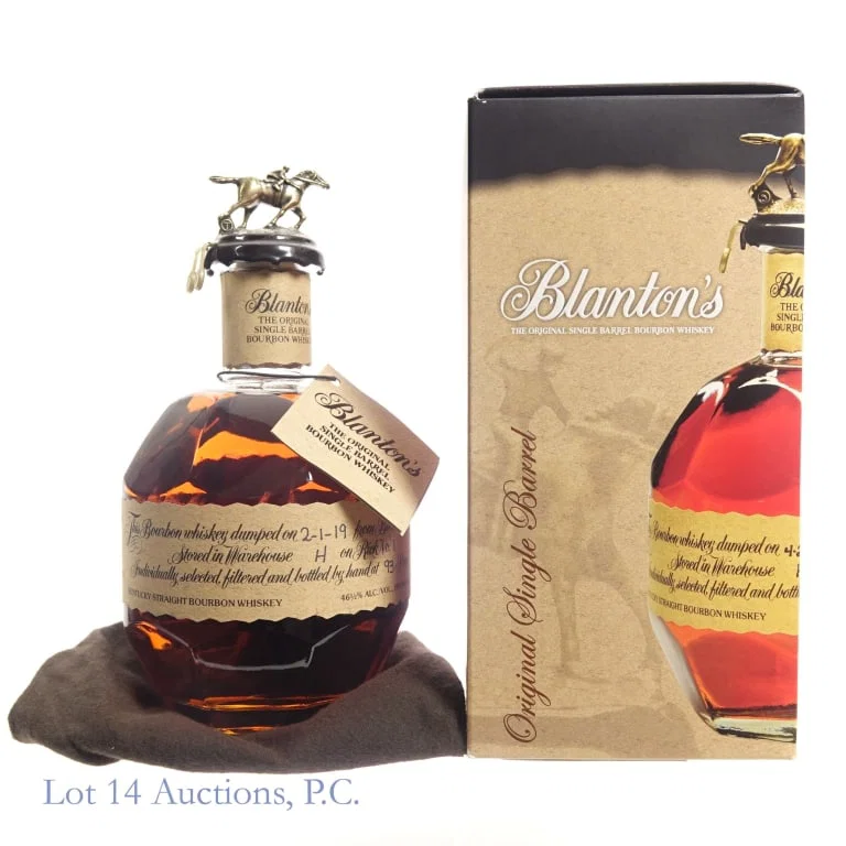 Blanton's Single Barrel Bourbon "T"