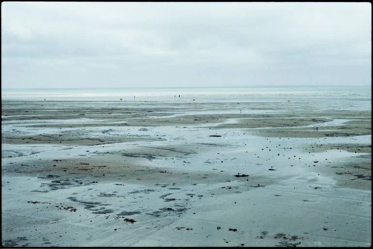 Blue Beach, Jullolville, France - C Type Photograph