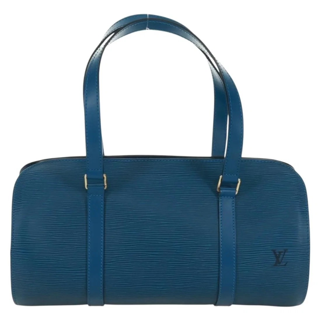 Blue Epi Leather Soufflot Bag by Louis Vuitton 31cm