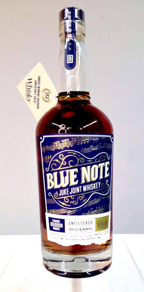 Blue Note “Juke Joint" Uncut Single Barrel Straight Bourbon Whiskey