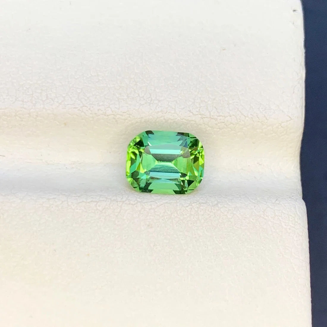 Bluish Green Tourmaline Ring Stone, Natural Tourmaline Gemstone For Ring