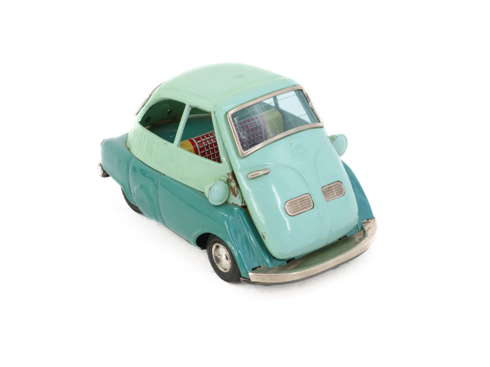 BMW Isetta, tin toy, Bandai, Japan, circa 1960