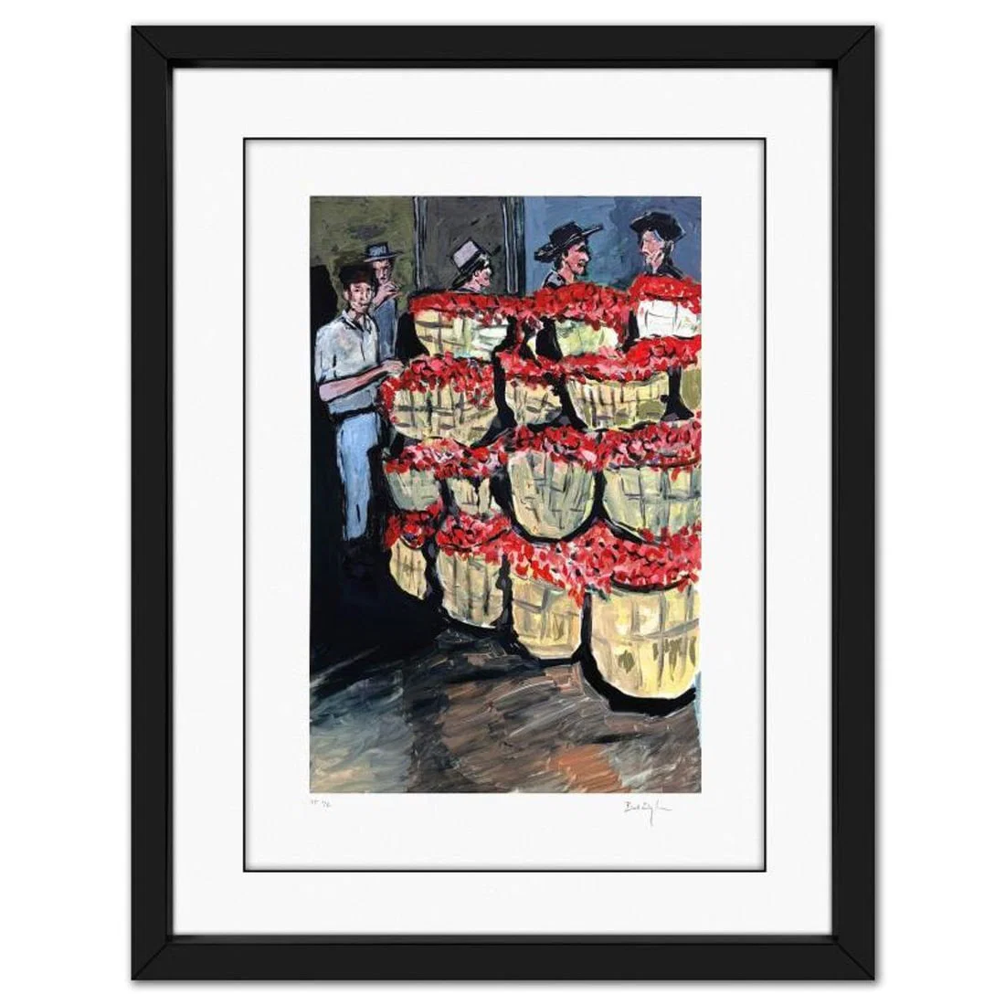 Bob Dylan, "Ranchers" Framed Limited Edition, TP Numbered 1/2 and Hand Signed with Letter of