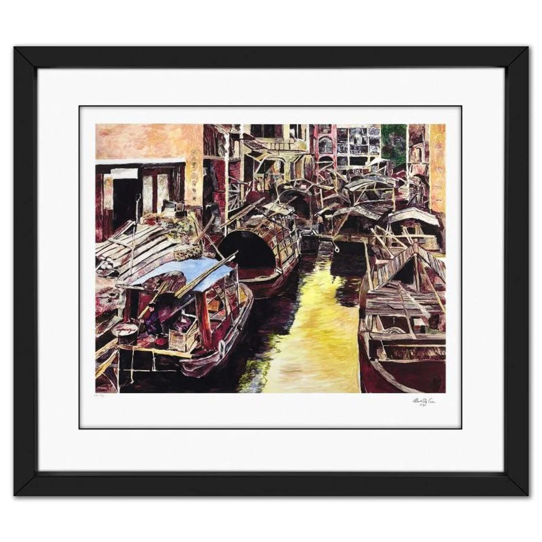 Bob Dylan, "Shanghai" Framed Limited Edition, TP Numbered 1/30 and Hand Signed with Letter of