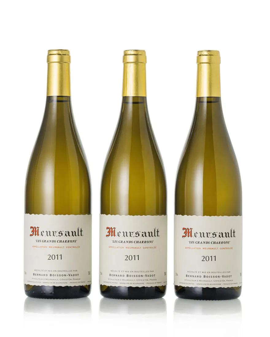 Boisson-Vadot Meursault Les Grands Charrons, 2011 (3x 750ml)