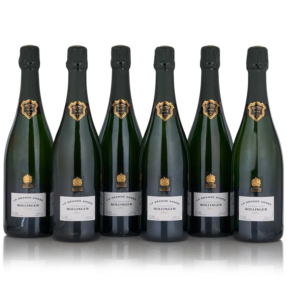 Bollinger, La Grande Annee Brut, 2007 (6 bottles, 750ml)
