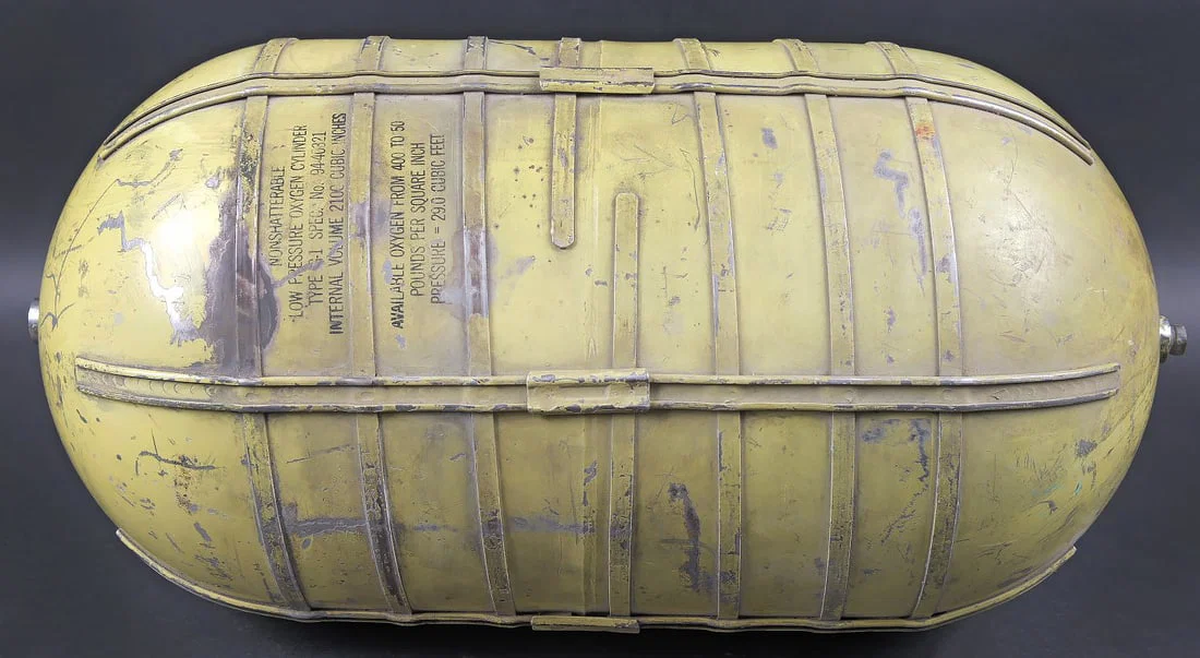 Bombonne d oxygene G-1. Oxygen cylinder G-1