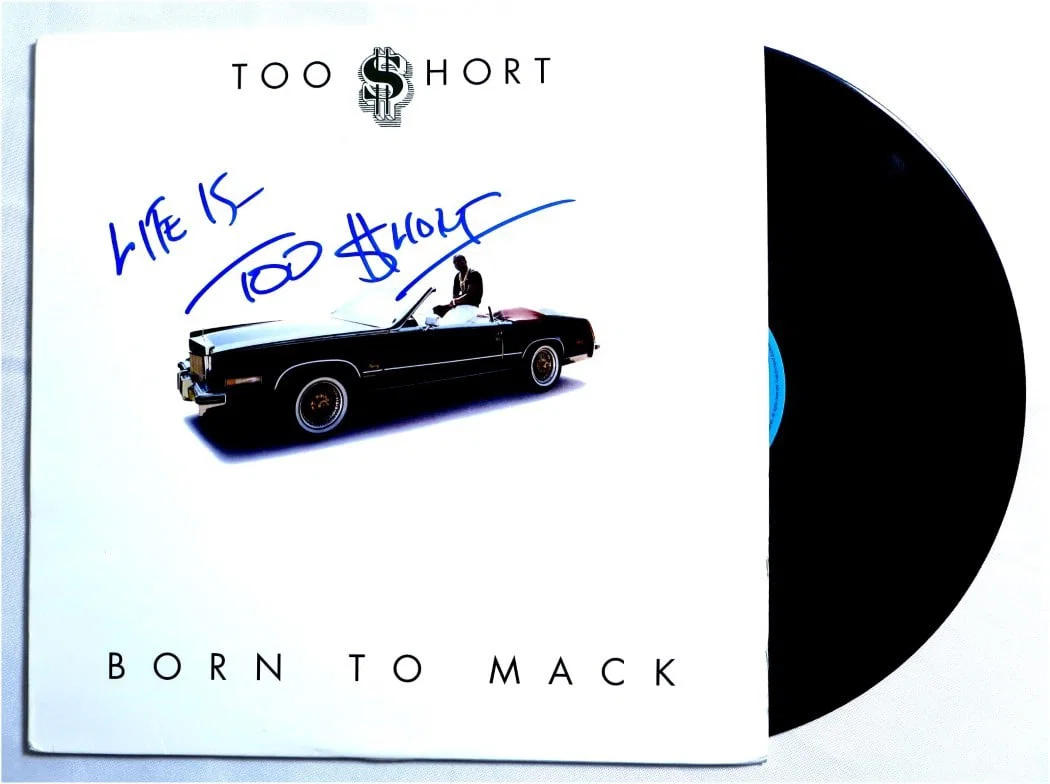 Born to Mack Album Signed by Too Short with Beckett Authentication
