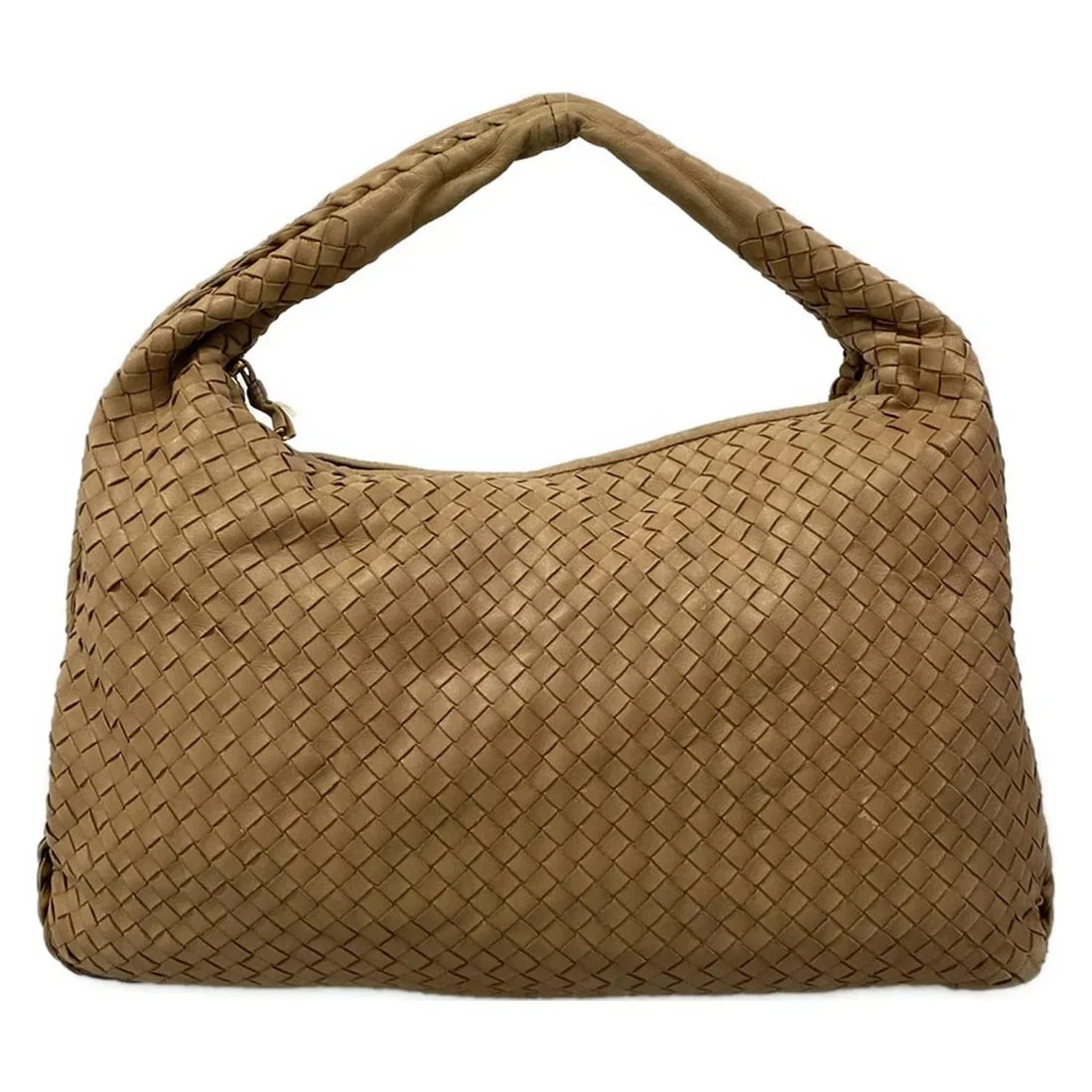 BOTTEGA VENETA MEDIUM VENETA BAG BROWN LEATHER HANDBAG