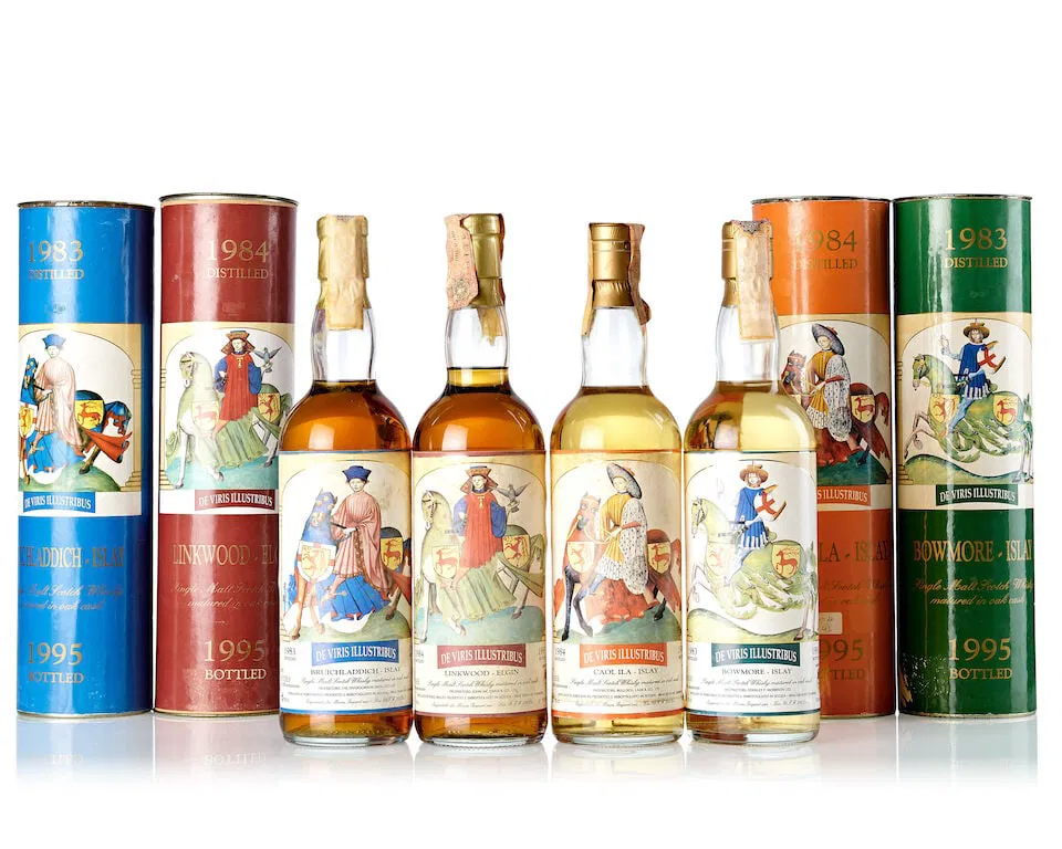 Bowmore 'De Viris Illustribus', 1983 (1x 700ml) Linkwood 'De Viris Illustribus', 1984 (1x 700ml...