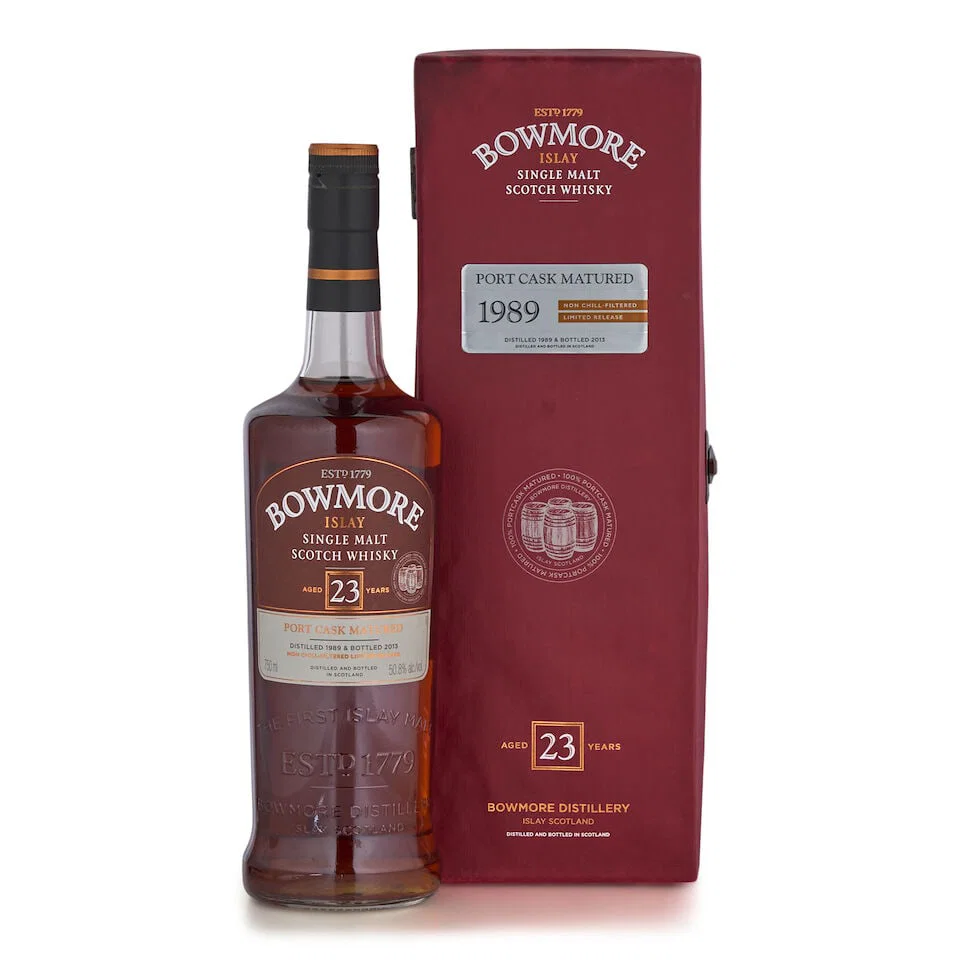 Bowmore Port Cask Matured 23 Years Old, 1989 (1 bottle, 750ml)